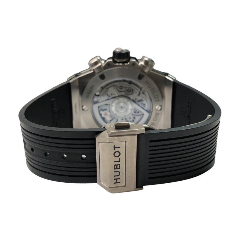 ウブロ HUBLOT ビッグバン ウニコ チタニウム 411.NX.1170.RX グレー チタン ラバーベルト メンズ 腕時計 |  中古ブランドリユースショップ OKURA(おお蔵)