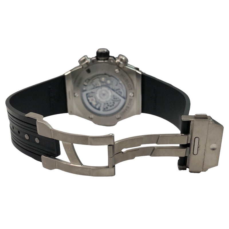 ウブロ HUBLOT ビッグバン ウニコ チタニウム 411.NX.1170.RX グレー チタン ラバーベルト メンズ 腕時計 |  中古ブランドリユースショップ OKURA(おお蔵)