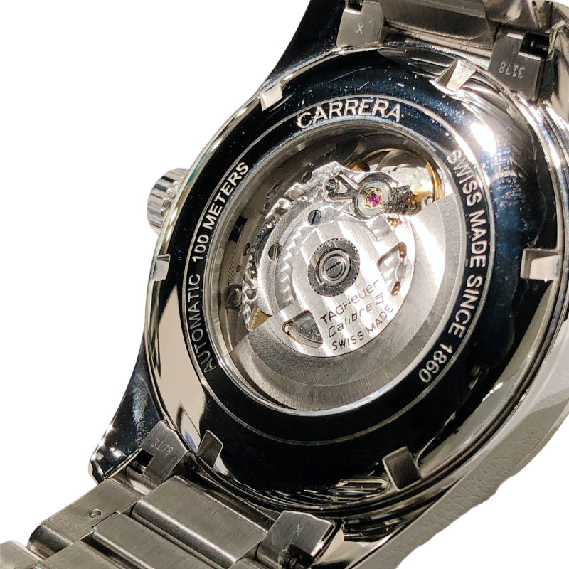 タグ・ホイヤー TAG HEUER カレラ　キャリバー WAR201B-0 ステンレススチール SS 自動巻き メンズ 腕時計