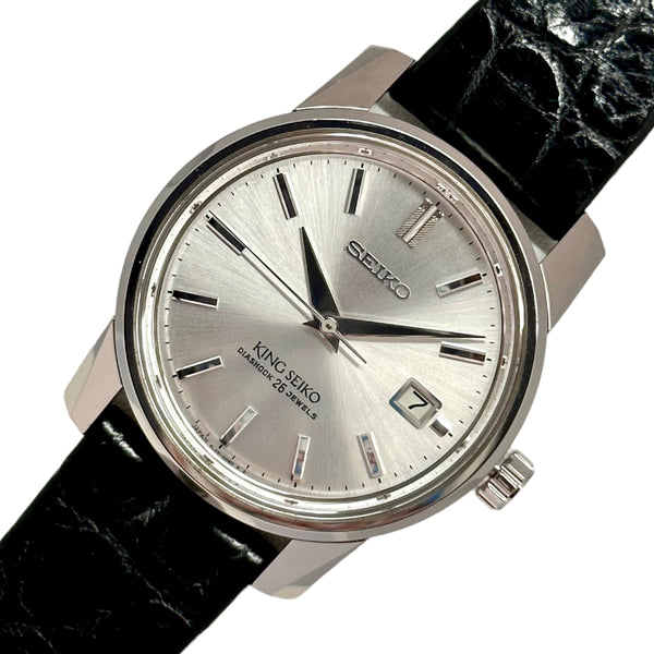 セイコー  キングセイコー　創業140周年記念限定モデル SDKA001 ステンレススチール  シルバー/ブラック 腕時計メンズ