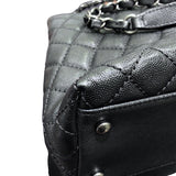 シャネル CHANEL ココハンドル32 A92992 ブラック キャビアスキン レディース ハンドバッグ