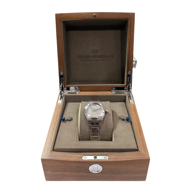 ジラール・ペルゴ GIRARD PERREGAUX ロレアート 81005-11-231-11A グレー ステンレススチール SS 自動巻き メンズ 腕時計
