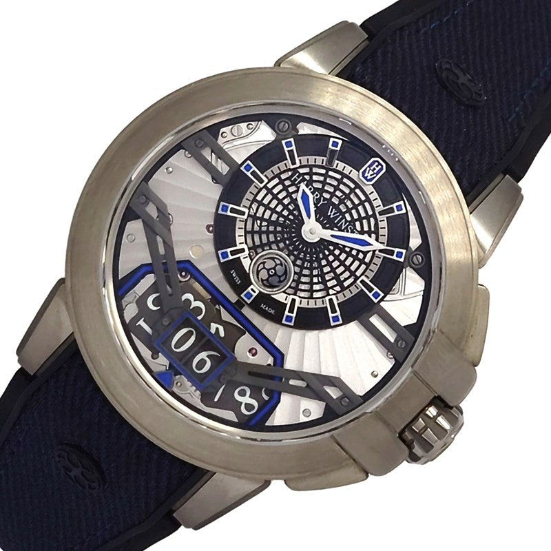 ハリーウィンストン HARRY WINSTON プロジェクトZ11 OCEABD42ZZ001 ザリウム/ラバーストラップ 自動巻き メンズ 腕時計