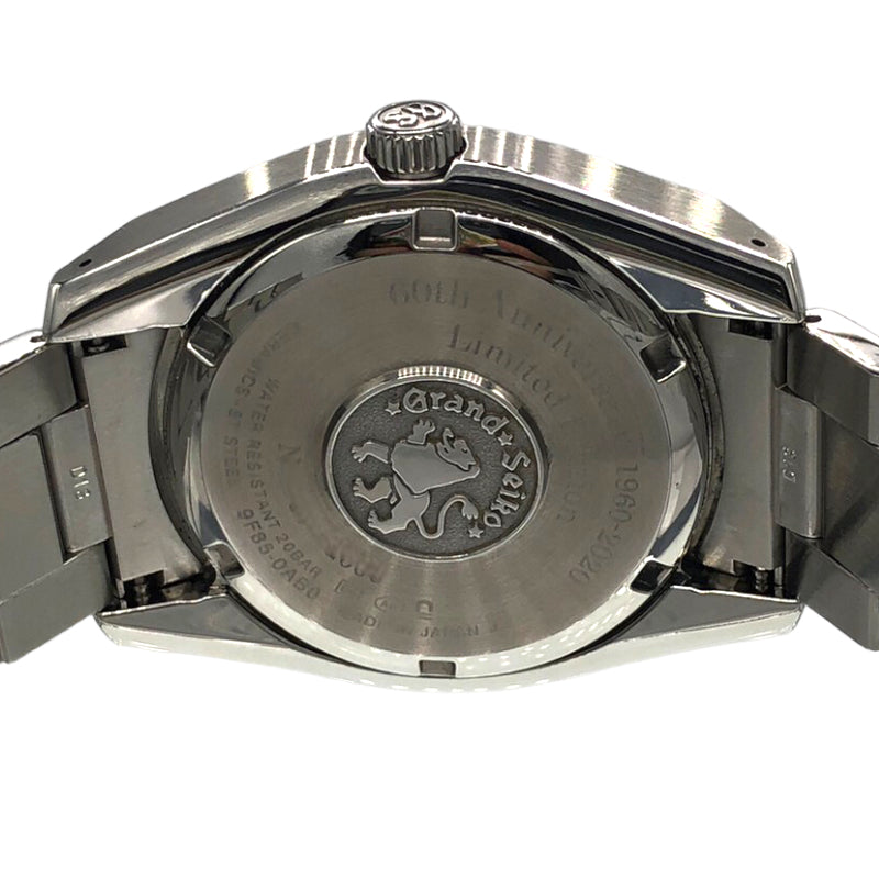 セイコー SEIKO スポーツコレクション グランドセイコー誕生60周年記念限定モデル 2000本限定 SBGP015 SS クオーツ メンズ 腕時計