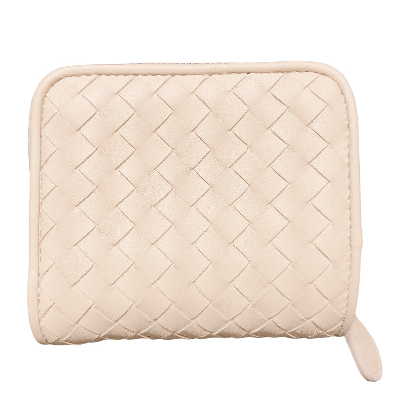 ボッテガヴェネタ BOTTEGA VENETA コインケース 小銭入れ カードケース プラリネ ゴールド クロコダイル エンボス加工 カーフレザー