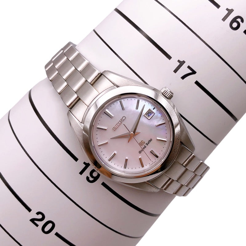 セイコー SEIKO Grand Seiko 　レディースウォッチ　ピンクシェル STGF067  SS クオーツ レディース 腕時計