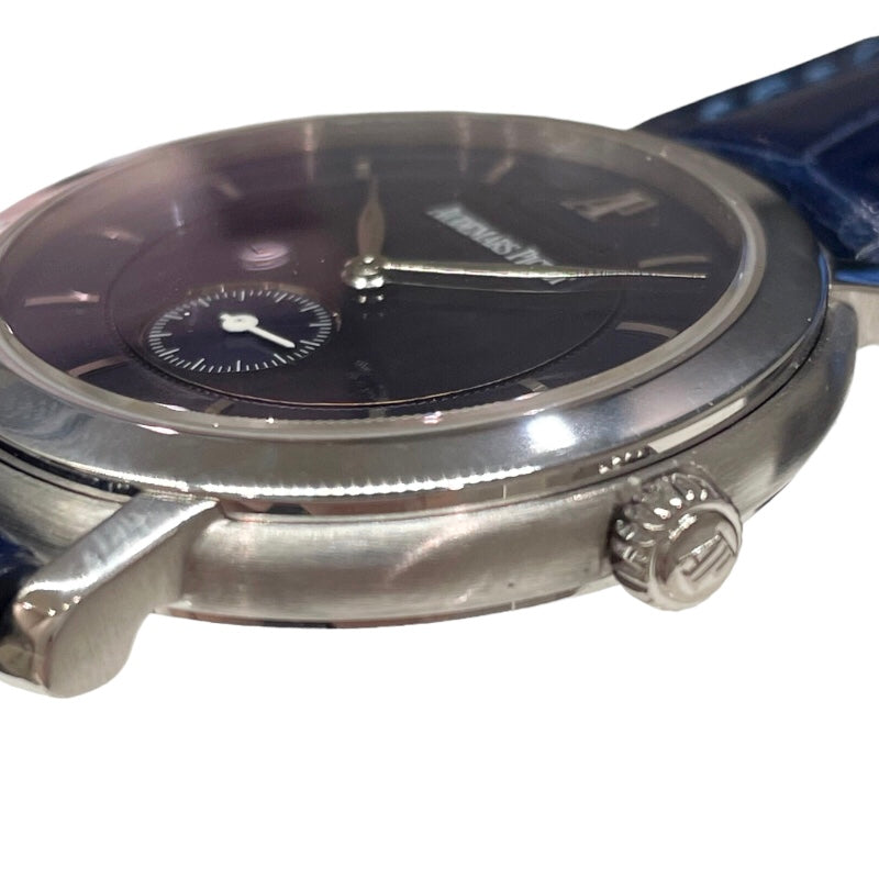 オーデマ・ピゲ AUDEMARS PIGUET ジュールオーデマ 15056BC.OO.D018CR.01 ネイビー/ブルー K18ホワイトゴールド 手巻き メンズ 腕時計