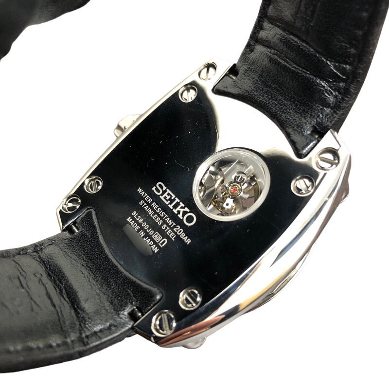 セイコー SEIKO ガランテ メカニカル2014限定モデル100本限定 SBLL023 ステンレススチール 文字盤：ダイヤ・スワロフスキー 自動巻き メンズ 腕時計