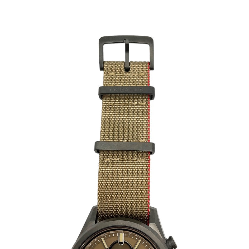 カシオ CASIO オシアナス ブリーフィングコラボ OCW-T4000BRE キャラメル  チタン ソーラー メンズ 腕時計