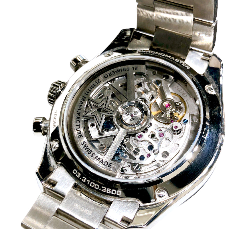 ゼニス ZENITH クロノマスター スポーツ 03.3100.3600/69.M3100 ステンレススチール メンズ 腕時計