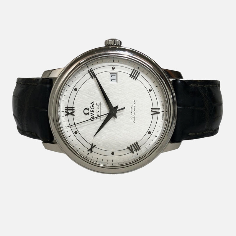 オメガ OMEGA デビル プレステージ コーアクシャル 424.13.40.20.02.006 シルバー SS メンズ 腕時計