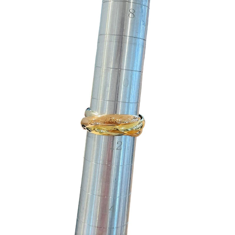 カルティエ  トリニティリング #52 B4052752 750YG/750PG/750WG  リング・指輪