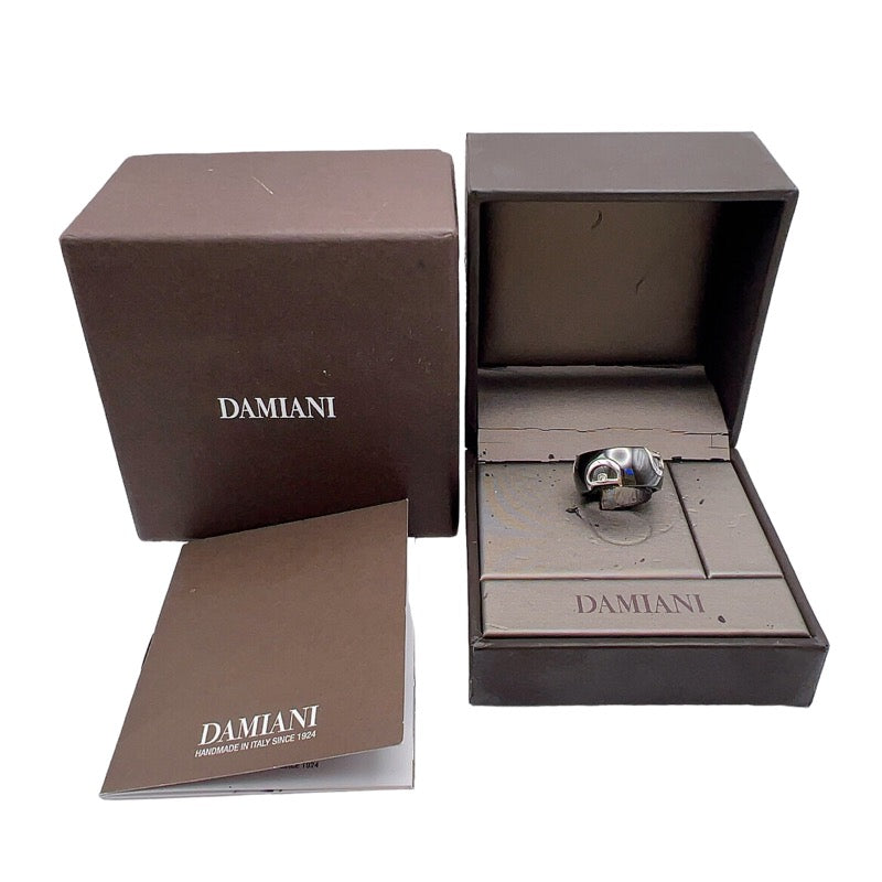 ダミアーニ Dアイコン　1Pダイヤリング　ブラックセラミック 20045781 リング・指輪レディース