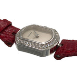 ティファニー TIFFANY＆CO マーククーペ K18WG/社外革ベルト クオーツ レディース 腕時計