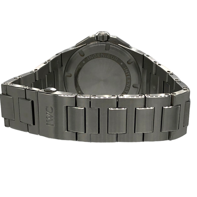 インターナショナルウォッチカンパニー IWC インヂュニア IW323902 ブラック SS 自動巻き メンズ 腕時計