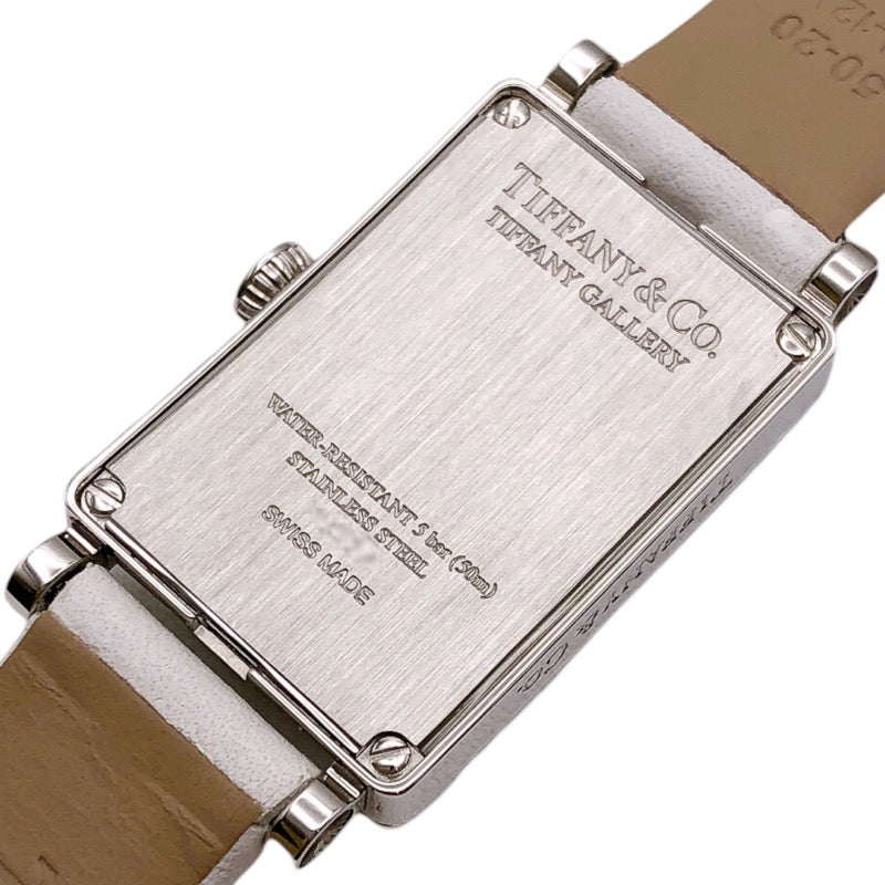 ティファニー TIFFANY＆CO ギャラリー Z3000.10.10A21 A50A ステンレススチール クオーツ レディース 腕時計