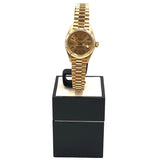 ロレックス ROLEX デイトジャスト 69178 シャンパン　E番 K18イエローゴールド K18YG レディース 腕時計