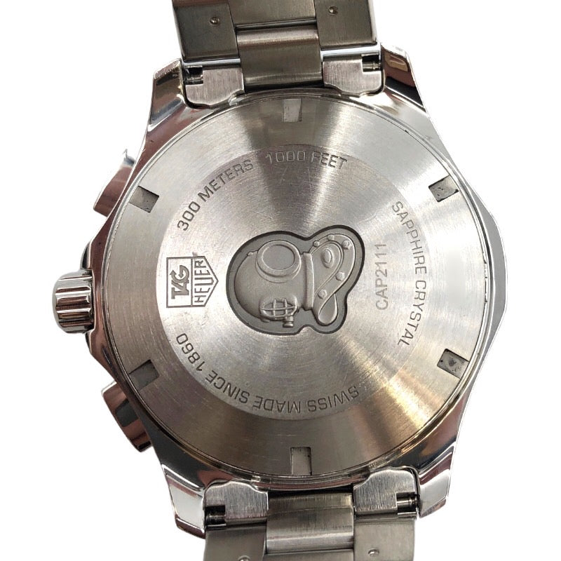 タグ・ホイヤー TAG HEUER アクアレーサー CAP2111 ステンレススチール 自動巻き メンズ 腕時計
