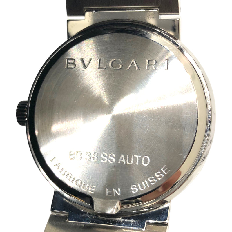 ブルガリ BVLGARI ブルガリブルガリ BB38SS 黒文字盤 ステンレス