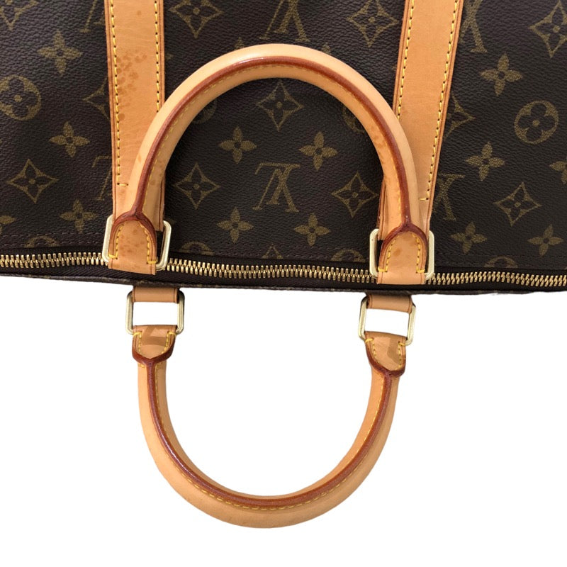 ルイ・ヴィトン LOUIS VUITTON キーポル55 M41424 モノグラム/ゴールド金具 PVC ユニセックス ボストンバッグ