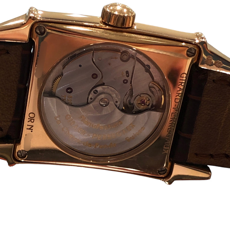 ジラール・ペルゴ GIRARD PERREGAUX ヴィンテージ1945 2573 ホワイト K18YG メンズ 腕時計