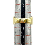 ノーブランド  ルビー ダイヤリング　#18 K18/Pt900/ルビー/ダイヤモンド  イエローゴールド リング・指輪ユニセックス