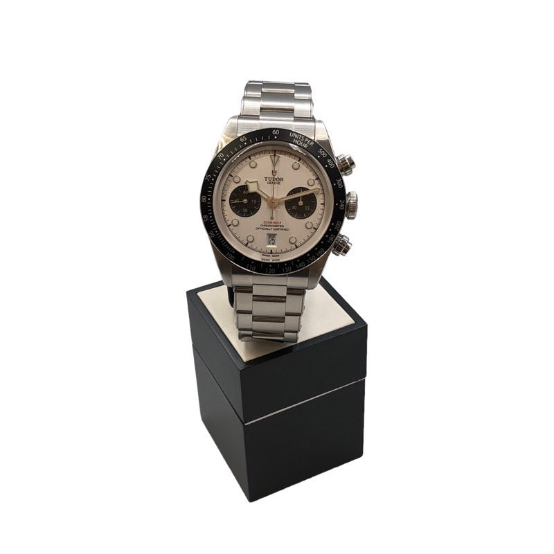 チューダー/チュードル TUDOR ブラックベイ クロノ 79360N ホワイト ステンレススチール 自動巻き メンズ 腕時計
