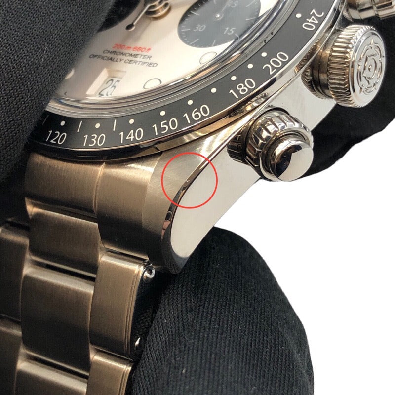 チューダー TUDOR メンズ腕時計 ブラックベイ クロノ 79360N 未使用 自動巻き ブラック文字盤  | ウォッチ 黒 機械式 ステンレススチール シルバー ファッション ブランド小物 チュードル 美品