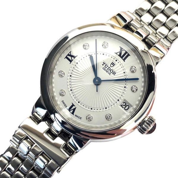 チューダー/チュードル TUDOR クレア・ド・ローズ 35800 ステンレススチール 自動巻き レディース 腕時計