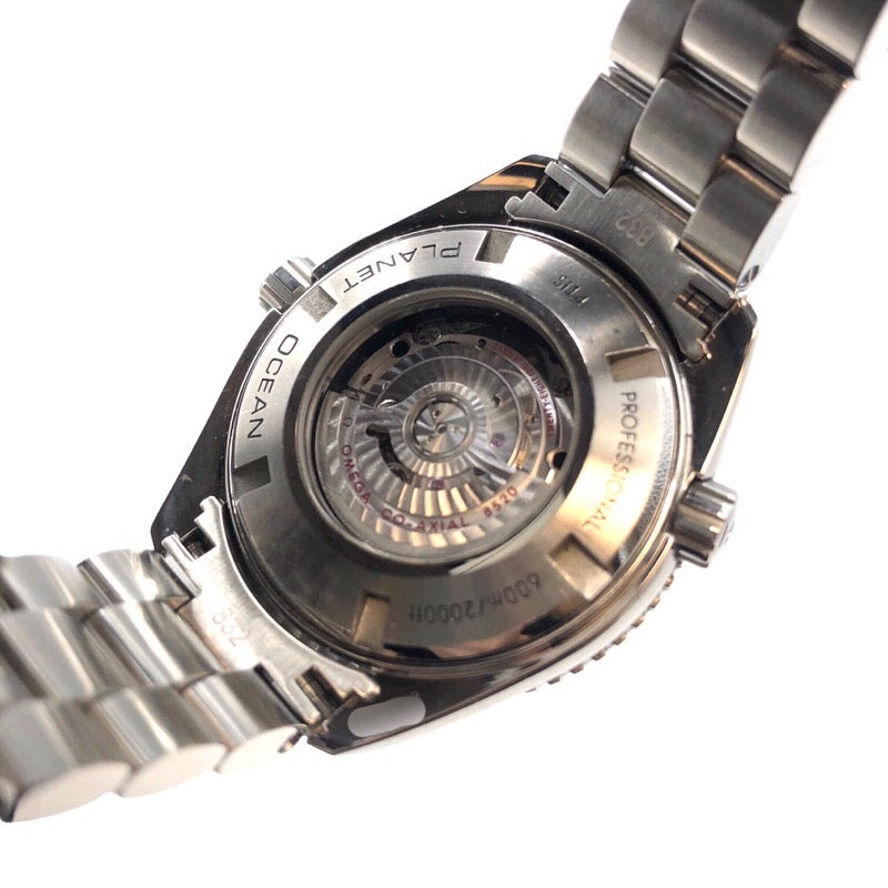 オメガ OMEGA シーマスタープラネットオーシャン 2210.50 ブラック SS ボーイズ 腕時計
