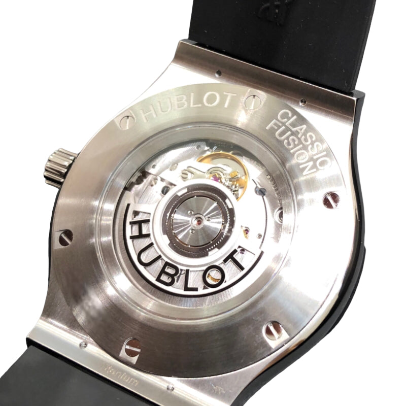 ウブロ HUBLOT クラシックフュージョン チタニウム 511.NX.1171.RX チタン/ラバー メンズ 腕時計