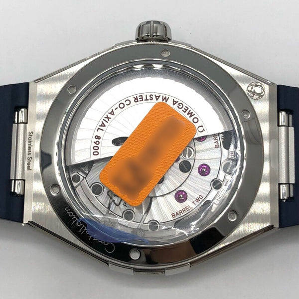 オメガ OMEGA コンステレーション　コーアクシャル　マスタークロノメーター 131.33.41.21.04.001 ホワイト/ブルー SS/レザー 自動巻き メンズ 腕時計
