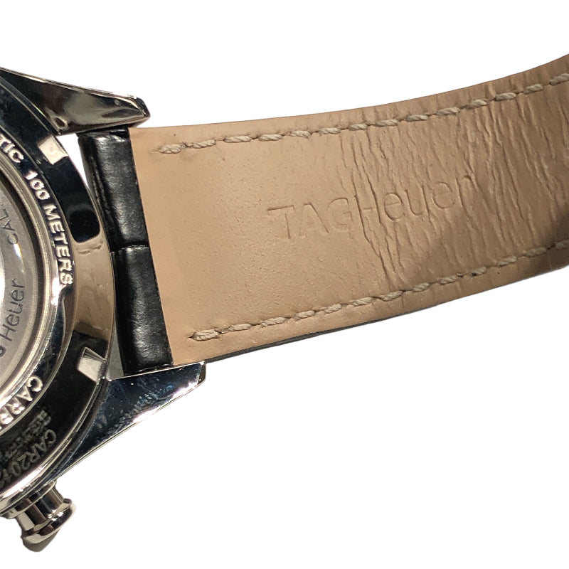タグ・ホイヤー TAG HEUER カレラ　キャリバー1887　クロノグラフ CAR2021.FC6236 シルバー ステンレススチール SS メンズ 腕時計