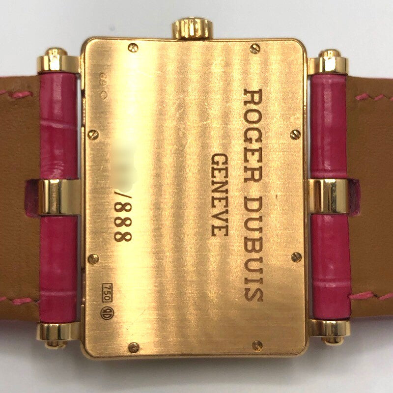 ロジェ・デュブイ ROGER DUBUIS トゥーマッチ K18PG クオーツ ユニセックス 腕時計 | 中古ブランドリユースショップ  OKURA(おお蔵)