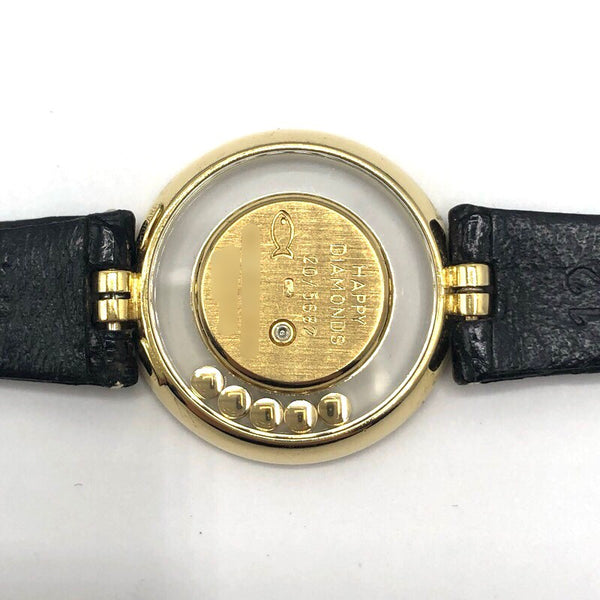 ショパール Chopard ハッピーダイヤモンド 20/5682 K18YG クオーツ レディース 腕時計