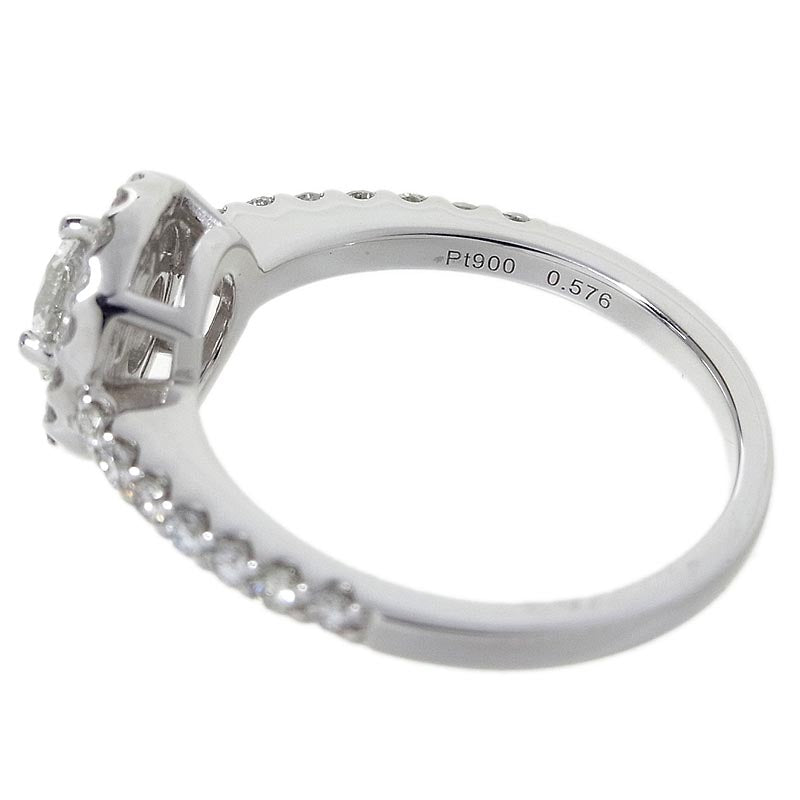 ノーブランド ダイヤモンド ファッションリング PT900 プラチナ リング・指輪レディース