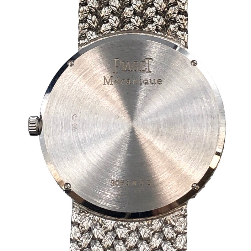 ピアジェ PIAGET メカニック 9065ND2 K18ホワイトゴールド 手巻き レディース 腕時計