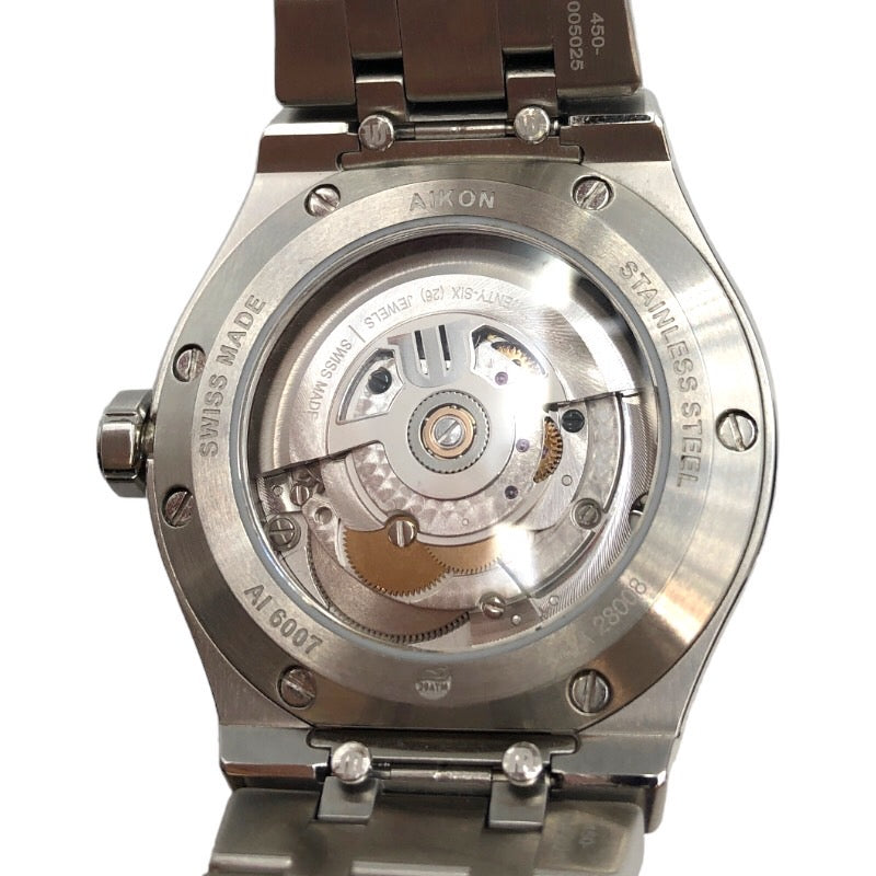 モーリス・ラクロア MAURICE LACROIX アイコン　オートマティック AI6007-SS002-731-1 エクリュ(ピンクベージュ）  ステンレススチール 自動巻き メンズ 腕時計