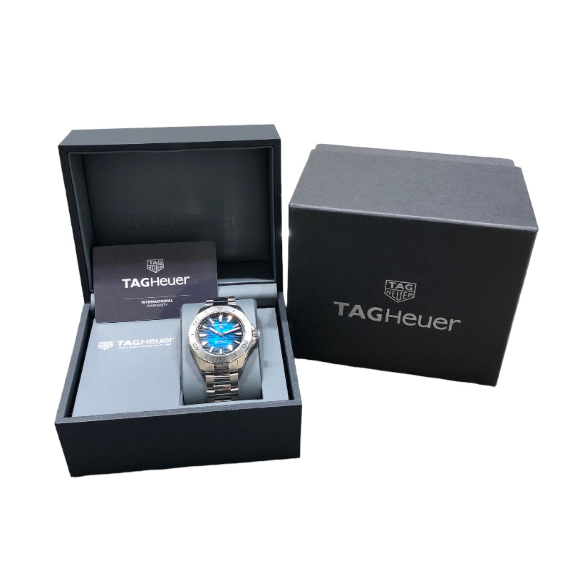 タグ・ホイヤー TAG HEUER アクアレーサー　プロフェッショナル200　キャリーバー WBP2111・BA0627 ブルー ステンレススチール SS メンズ 腕時計