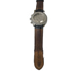 エルメス HERMES クリッパー クロノグラフ CP1.910 白文字盤 ステンレス 自動巻き メンズ 腕時計