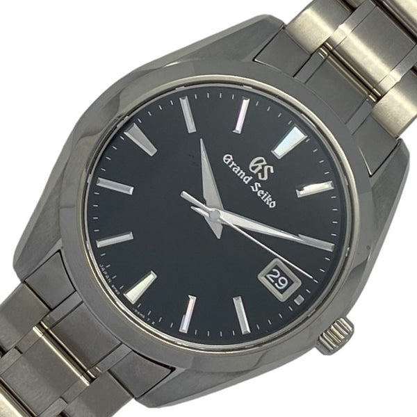 セイコー SEIKO グランドセイコー ヘリテージコレクション SBGV231 ブラック チタン メンズ 腕時計