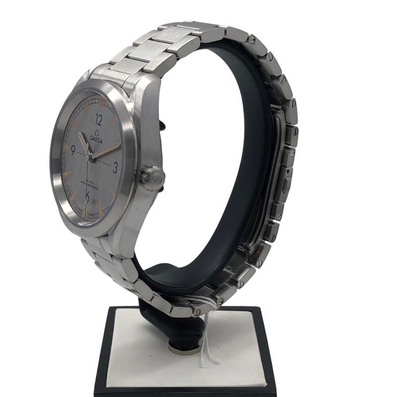 オメガ OMEGA レイルマスター 220.10.40.20.06.001 シルバー ステンレススチール 自動巻き メンズ 腕時計