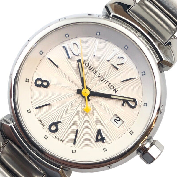ルイ・ヴィトン タンブールホログラム Q121K SS 腕時計レディース ...
