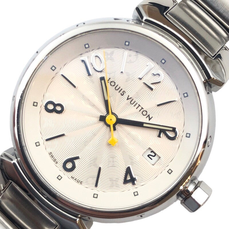 ルイ・ヴィトン  タンブールホログラム Q121K SS  腕時計レディース