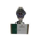 ロレックス ROLEX GMTマスター2 116710BLNR 黒文字盤 ステンレス 自動巻き メンズ 腕時計