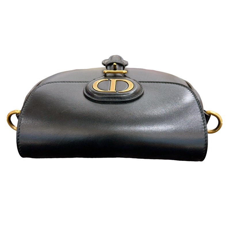 クリスチャン・ディオール Christian Dior ボビースモール ブラック ボックスカーフ レディース ショルダーバッグ