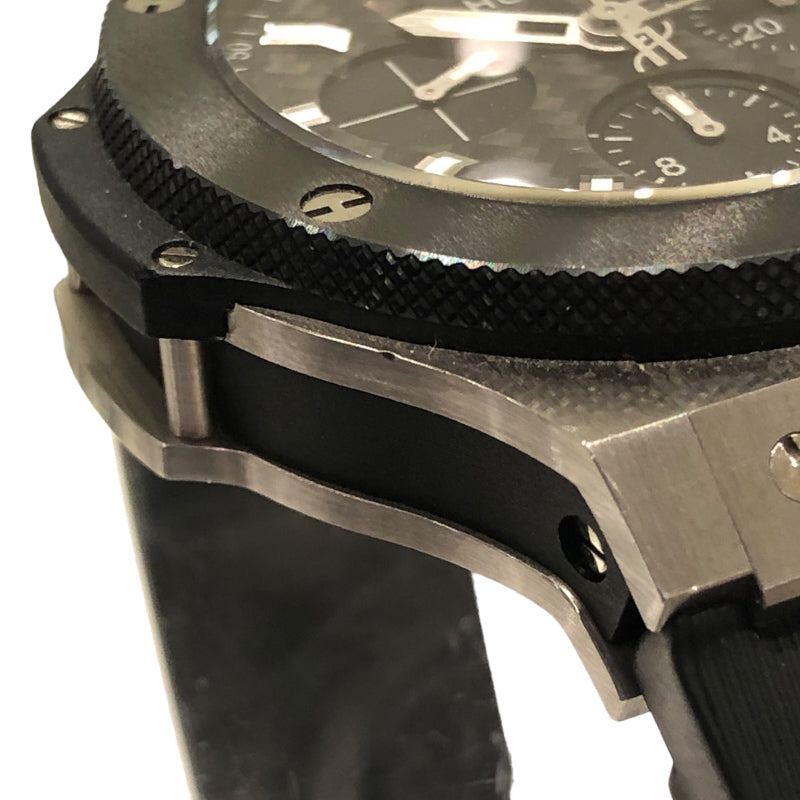 ウブロ HUBLOT ビックバン エボリューション 301.SM.1770.RX SS/セラミック/純正ラバーベルト 自動巻き メンズ 腕時計