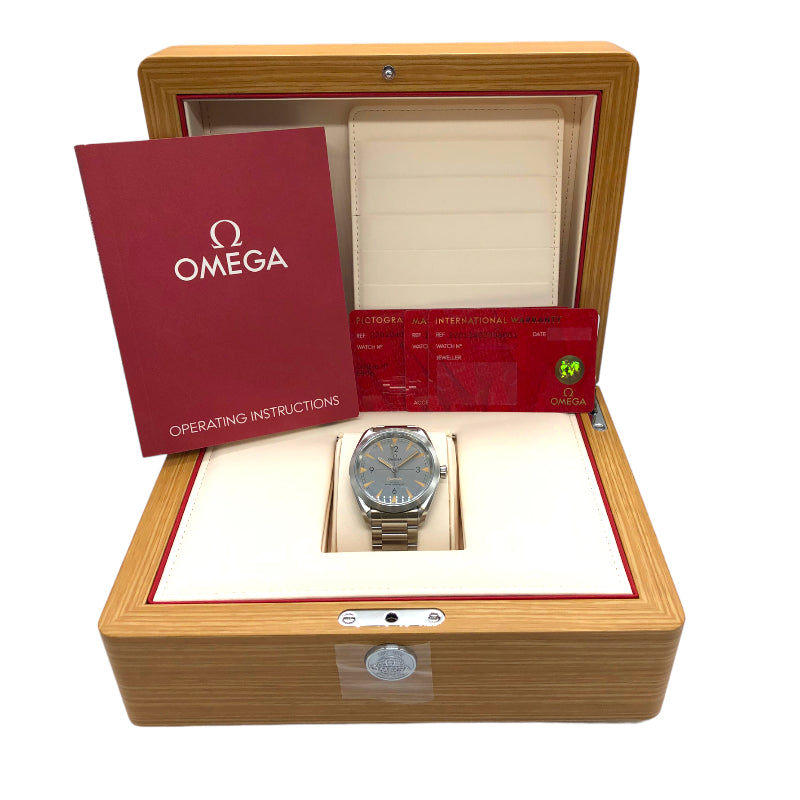 オメガ OMEGA シーマスター レイルマスター コーアクシャル マスター クロノメーター 40M﻿M 220.10.40.20.06.001 グレー SS 自動巻き メンズ 腕時計