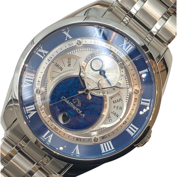 シチズン CITIZEN CAMPANOLA（カンパノラ）エコ・ドライブ コレクション 紺瑠璃（こんるり） BU0020-54A シルバー、ブルー ステンレススチール ソーラー メンズ 腕時計