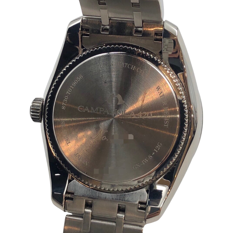 シチズン CITIZEN CAMPANOLA（カンパノラ）　紺瑠璃 BU0020-54A シルバー、ブルー ステンレススチール メンズ 腕時計